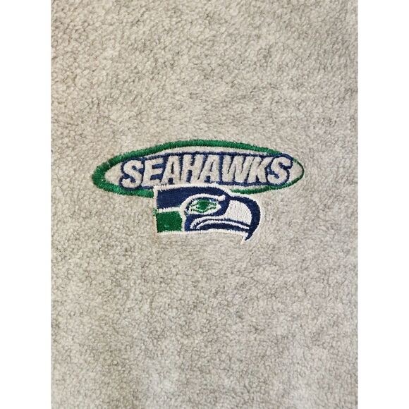 Vintage NFL Active Seahawks Fleece Pull over sweater size XL - Picture 4 of 5